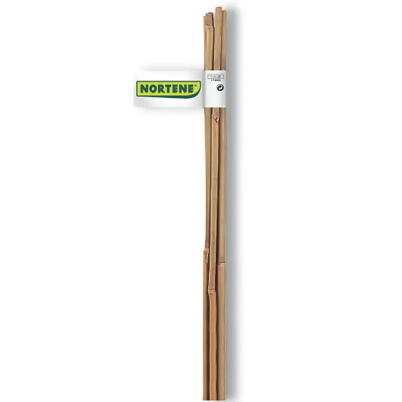 Tuteur bambou naturel coloris beige H1,20 m x Ø 10-12 mm Super Prix