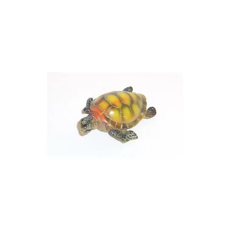 Prix Réduit Tortue de mer multicolore en résine grand modèle 8 x 6 cm