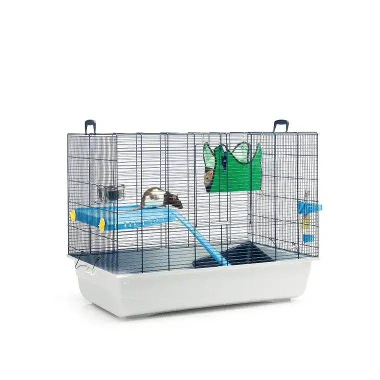 Cage pour furet et rat coloris gris Savic Freddy 2 – 80 x 50 x 63 cm Offre Spéciale