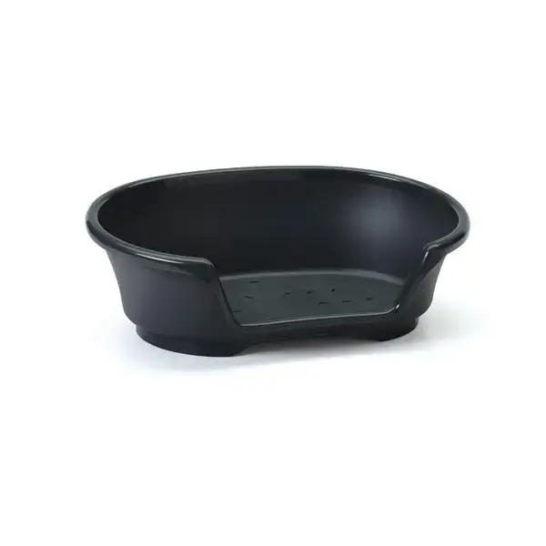 Paiement Sécurisé Corbeille pour chien en plastique noir Savic modèle Cosy Air 90 cm (fond du panier) – 104 x 70 x 30 cm