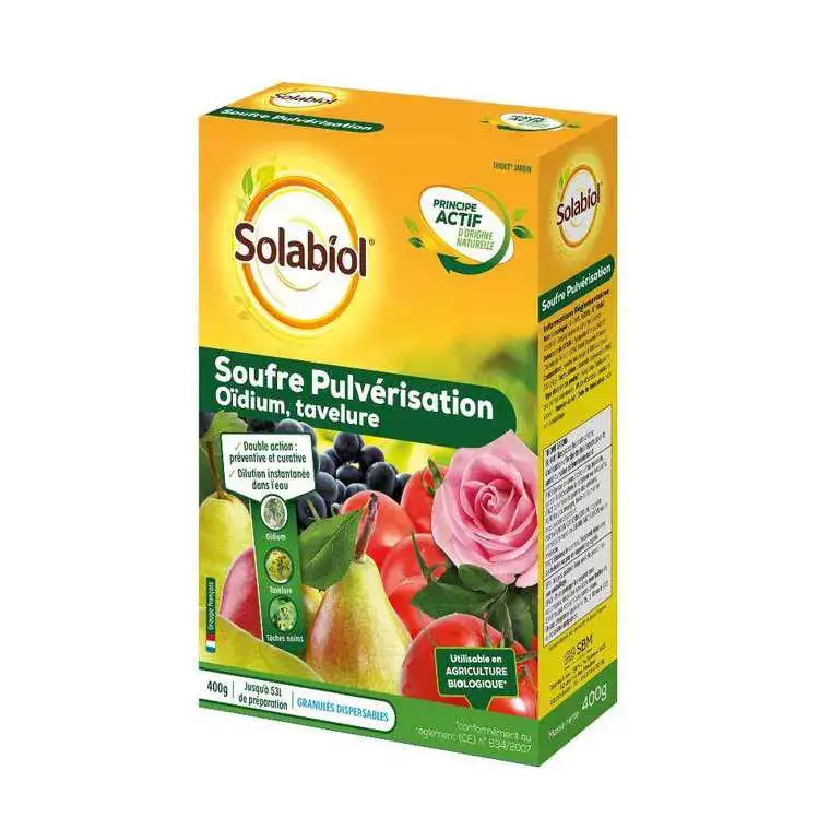 Promotion Saisonnière Soufre Pulvérisation 400 g