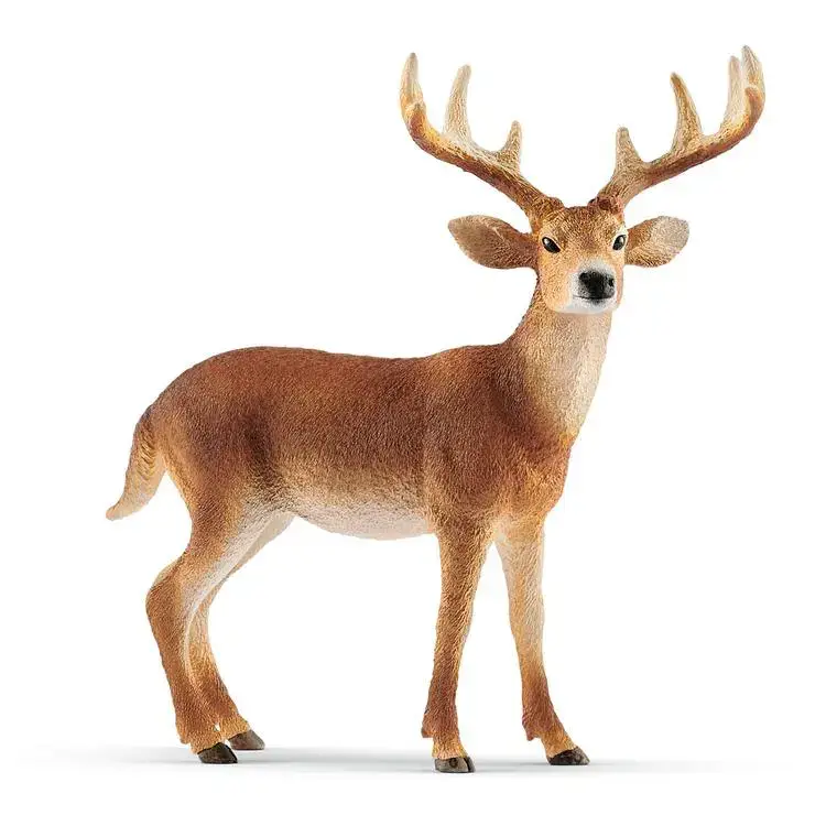 Figurine Cerf de Virginie plastique 10,5×10,4×4,5 cm à partir de 4 ans Bon Plan