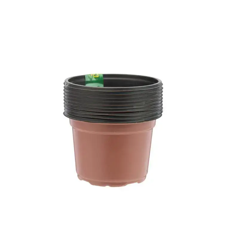 Satisfait Ou Remboursé Pot de germination coloris orange Ø 9 cm