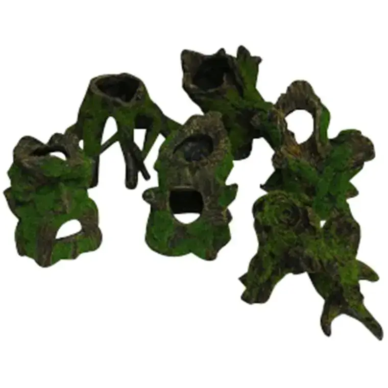 Authentique Figurine de tronc d’arbre et racines