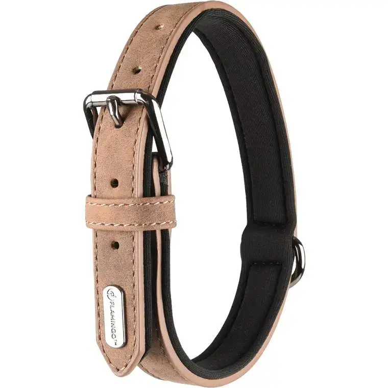 Collier Delu brun 36/44 x 2 cm Promotion Saisonnière