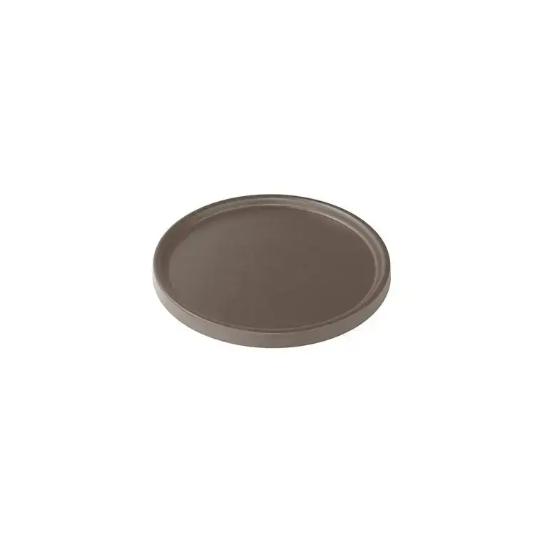 Prix Promo Soucoupe pour pot Element coloris beige calcaire Ø 47 x 1,6 cm