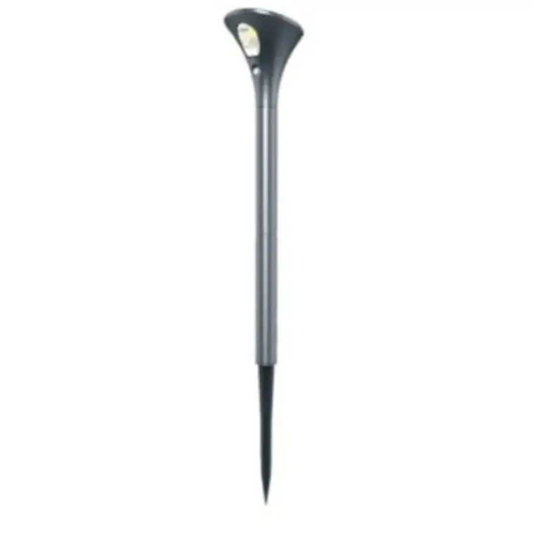 Réduction Balise solaire Eclipse en ABS noir à LED 75 lumens H 62 cm