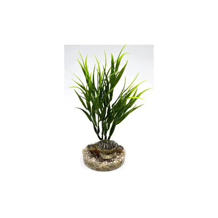 Décor tortue multicolore 10 x 20 cm Vente Directe