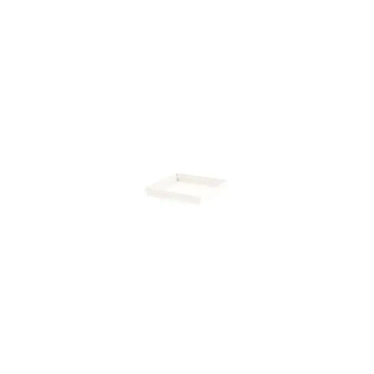 Soucoupe Toscane carrée coloris blanc 40 x 40 x 5,9 cm Certifié