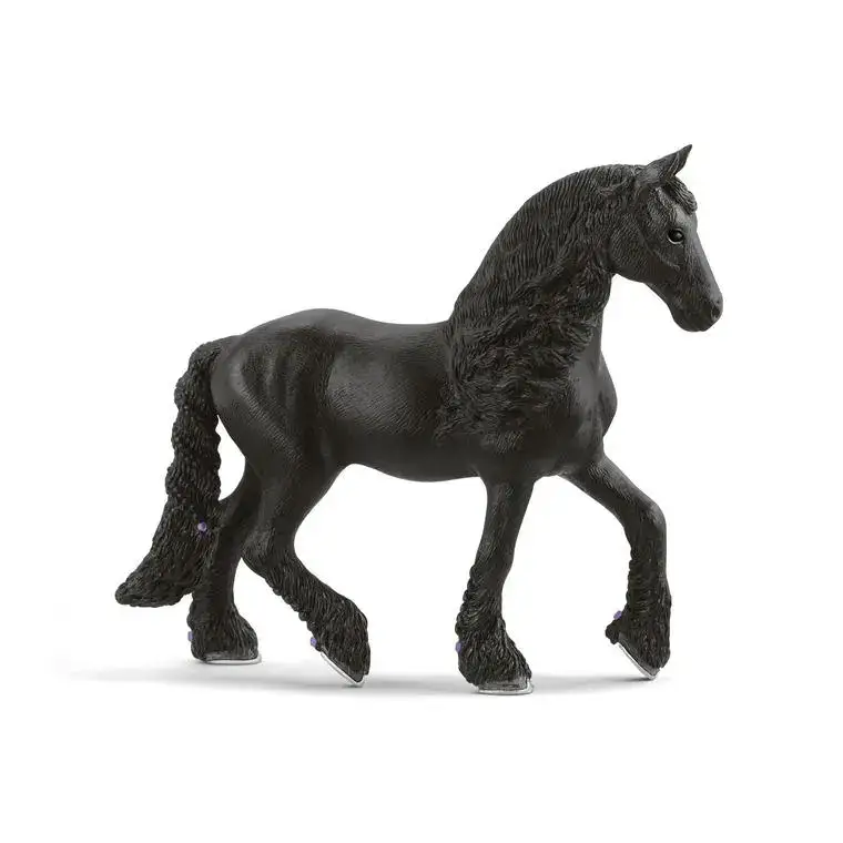 Figurine Jument Frison plastique 12,6×3,4×11 cm à partir de 5 ans Prix Cassé