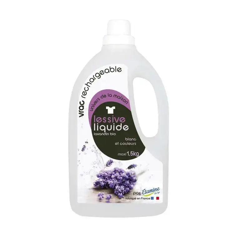 Lessive liquide au lavandin – Prix au kg Satisfait Ou Remboursé