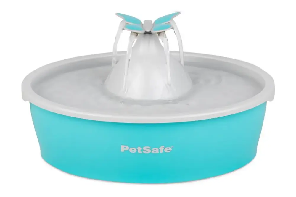 Fontaine Drinkwell Papillon coloris bleu – 1,5 L Promotion Saisonnière