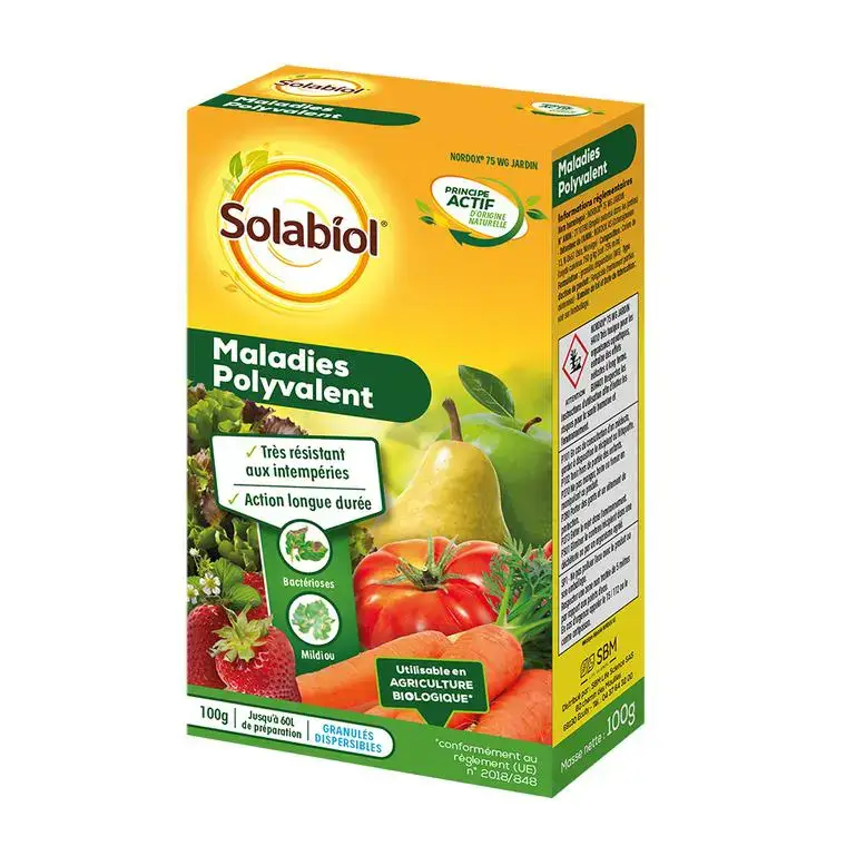 Maladies Polyvalent du potager Solabiol 100 g Pas Cher