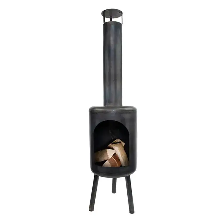 Chauffe terrasse rond noir 40 x 39 x 154 cm Expédié Aujourd&rsquo;hui