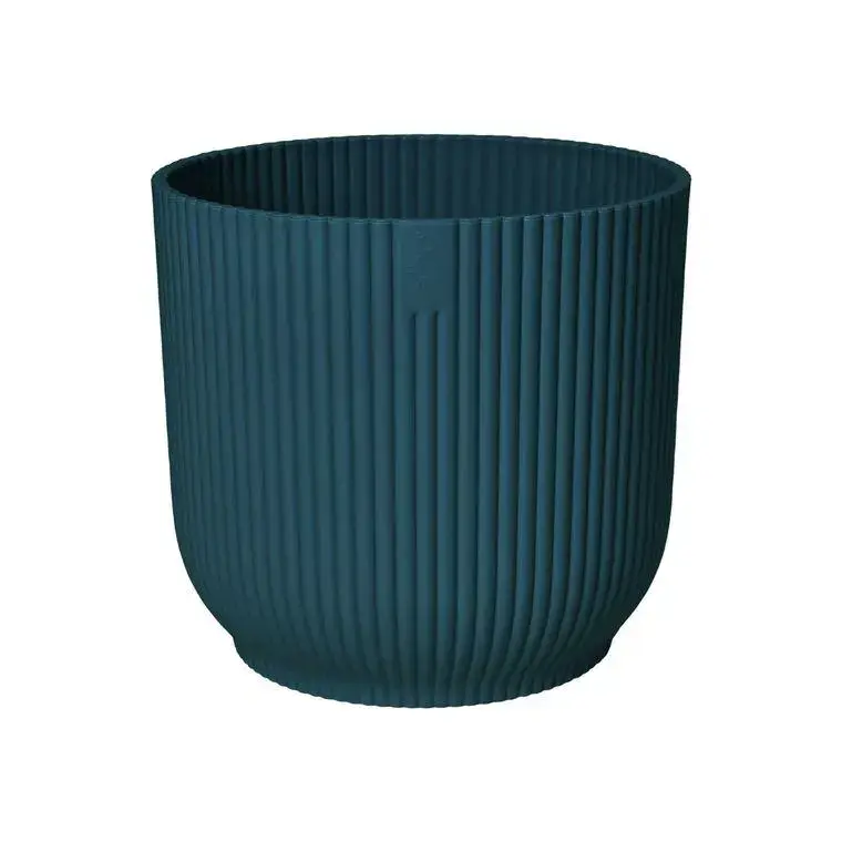 Commander Maintenant Cache-pot Elho Vibes fold bleu foncé – Ø 14 cm