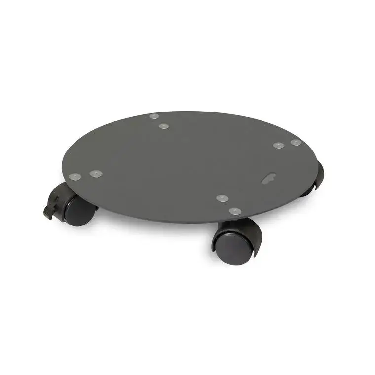 Roule-plante design rond en acier gris anthracite Louis Moulin Basics – ø 40 cm Expédition Rapide