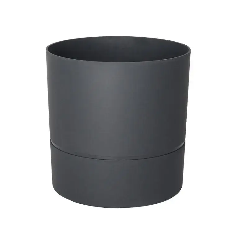 Pot gris anthracite Eda Aquaduo – Ø 24,3 x H 24,3 cm Usine Directe