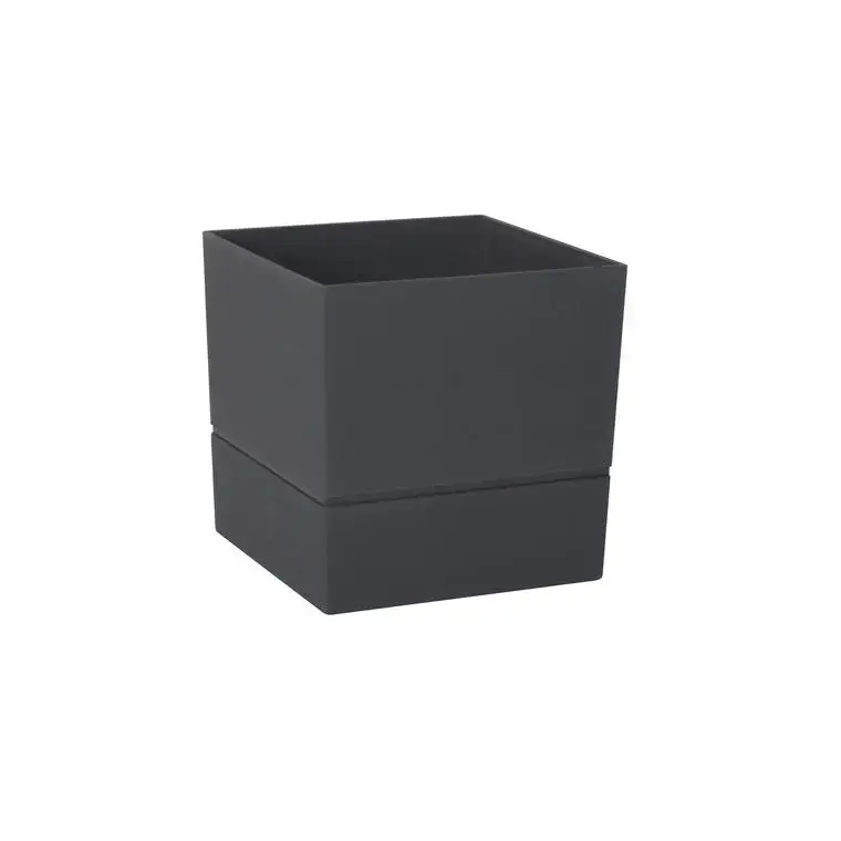 Certifié Pot carré Aquaduo gris anthracite 1,8 L