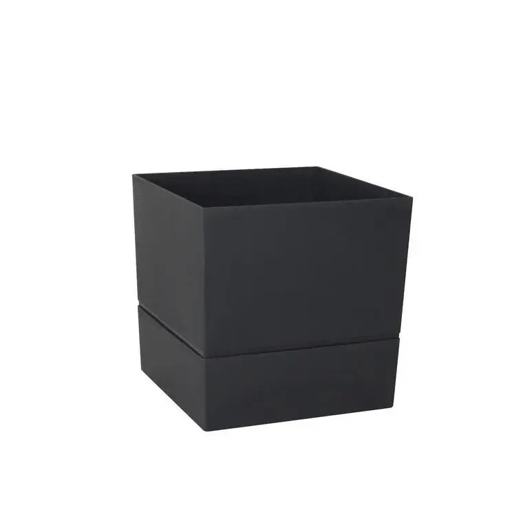 Produit De Marque Pot carré Aquaduo gris anthracite 4,5 L