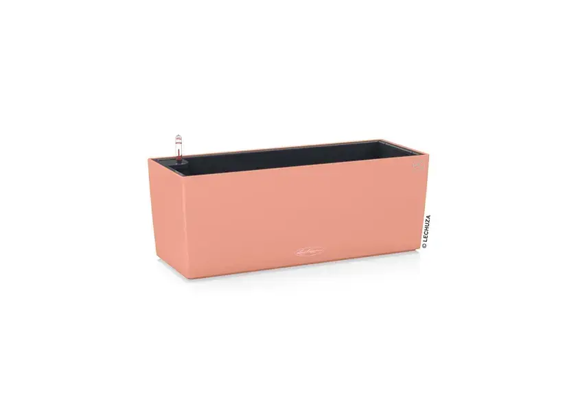 Jardinière à réservoir d’eau Balconera Color kit complet Trend rouge corail – 50 x 19 x 19 cm Satisfait Ou Remboursé