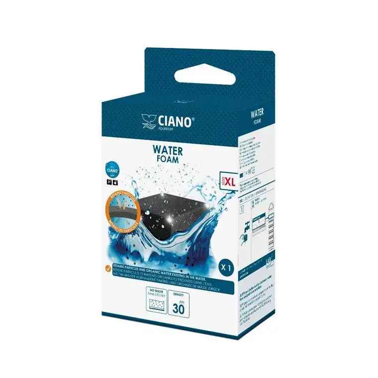 Commande En Gros Mousse filtrante Ciano XL bleue