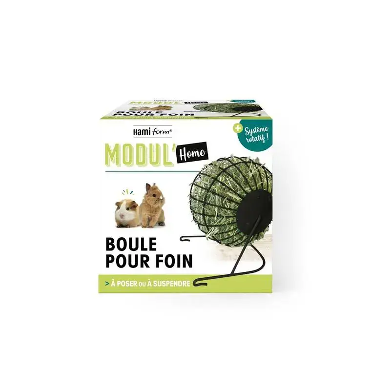 Quantité Limitée Boule à foin à poser ou suspendre Hamiform Modul’Home