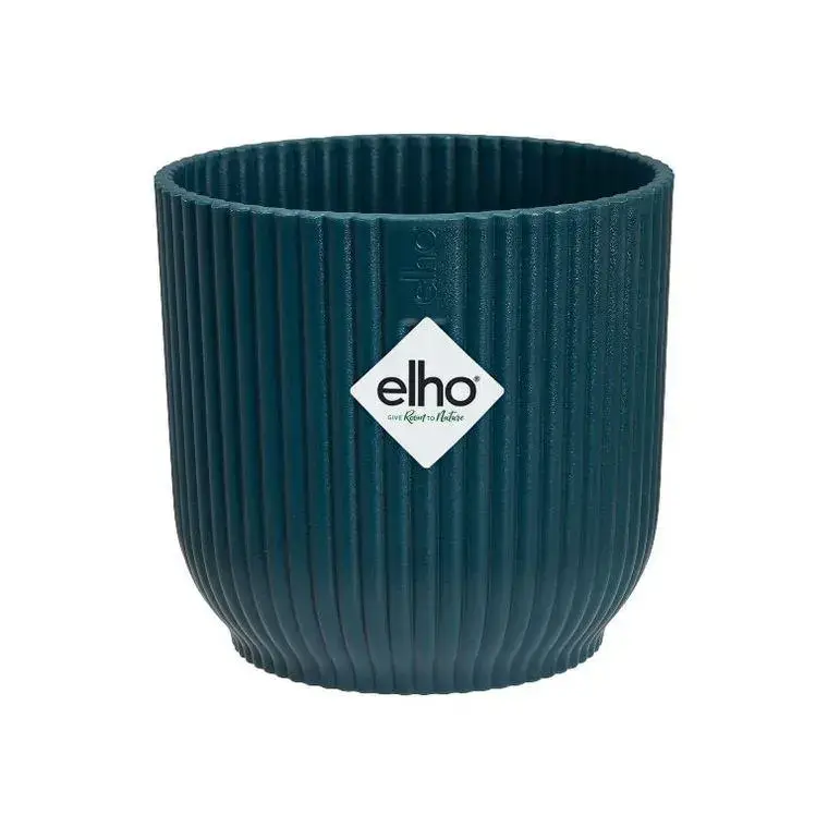Bon Plan Cache pot bleu foncé Elho Vibes fold mini – Ø 9 cm