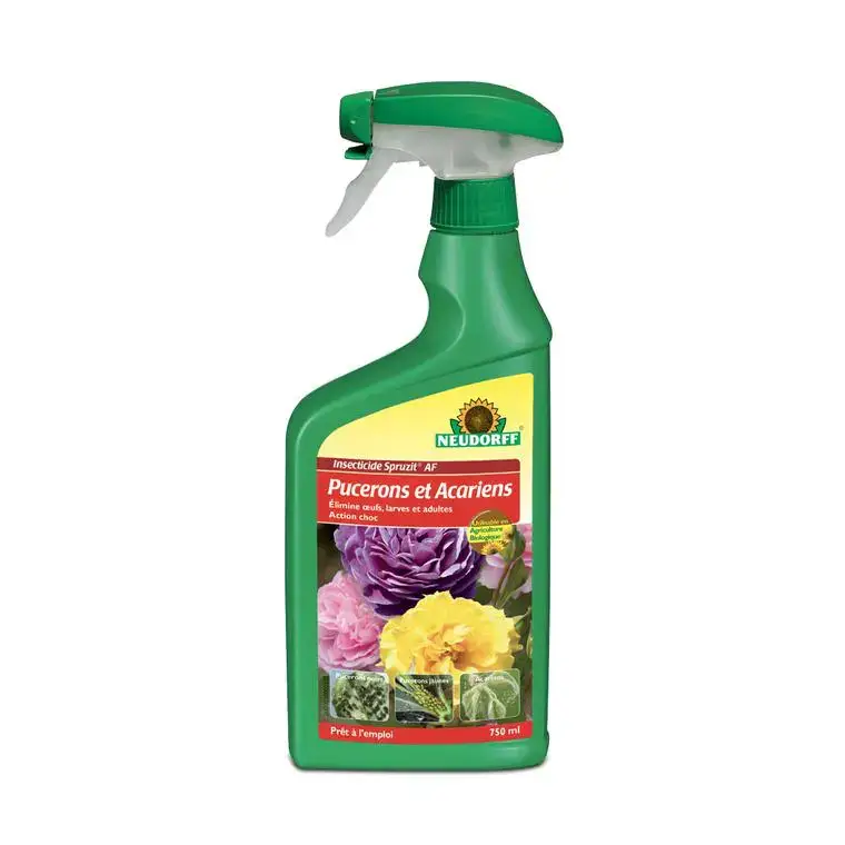 Livraison Express Insecticide pucerons et acariens en pulvérisateur Neudorff – 750 ml