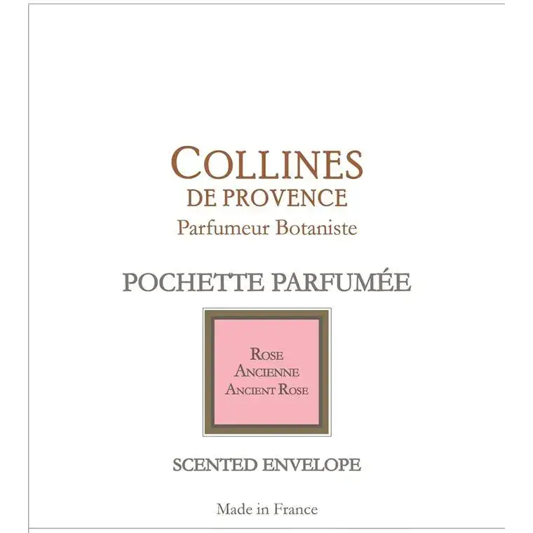 Pochette parfumée les Naturelles senteur rose ancienne 6 g Marque
