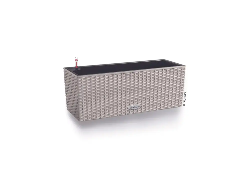 Jardinière à réservoir d’eau Balconera Color kit complet brun sable – 50 x 19 x 19 cm Prix Réduit