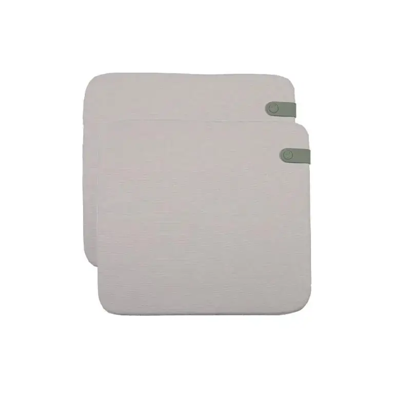 Top Vente Galette de siège carrée en acrylique Fermob Color Mix coloris ficelle x 2 – 45 x 41 x 2 cm
