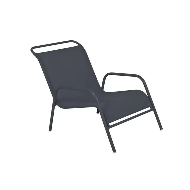 Haute Qualité Fauteuil bascoloris gris en acier Coolside – 103 x 71 x 64 cm