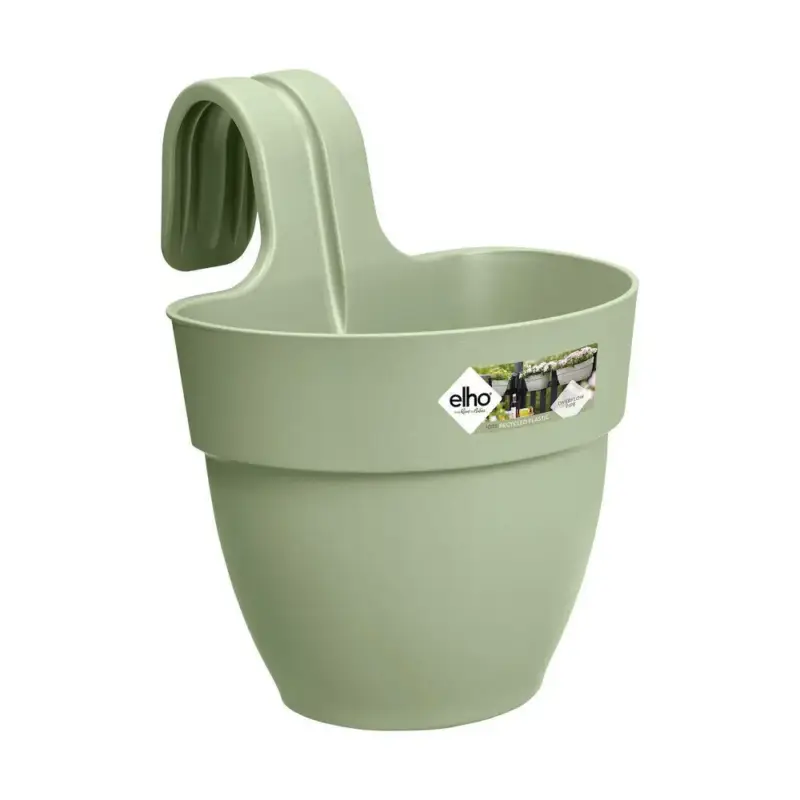 Prix Réduit Balconnière Vibia Campana easy hanger small vert Elho – 20,5 x 24,1 cm
