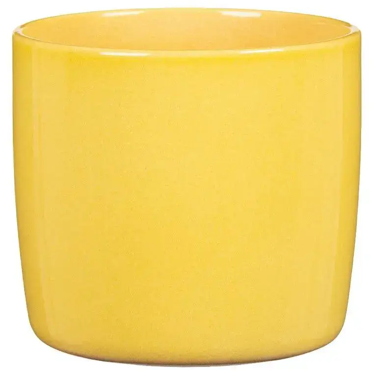 Livraison Express Cache-pot en céramique jaune Scheurich 900 Solare – Ø 15 cm