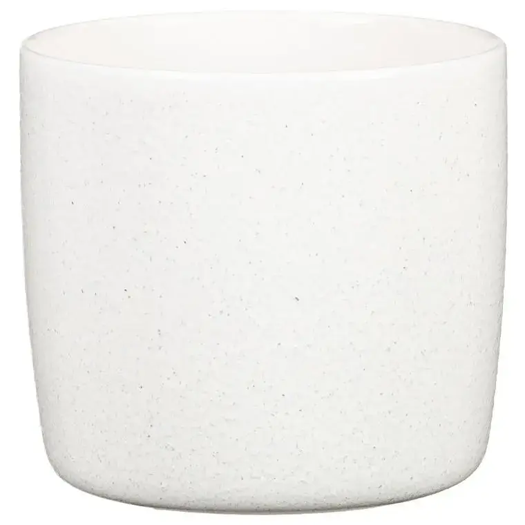 Cache-pot en céramique blanc Scheurich 900 Perla – Ø 24 cm Commander Vite