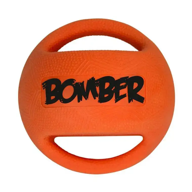 Nouvel Arrivage Balle pour chien coloris orange Zeus Bomber – Taille Mini