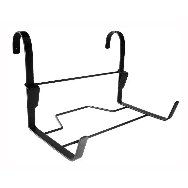 Support de jardinière universel large en métal gris martelé 35 cm Prix Cassé
