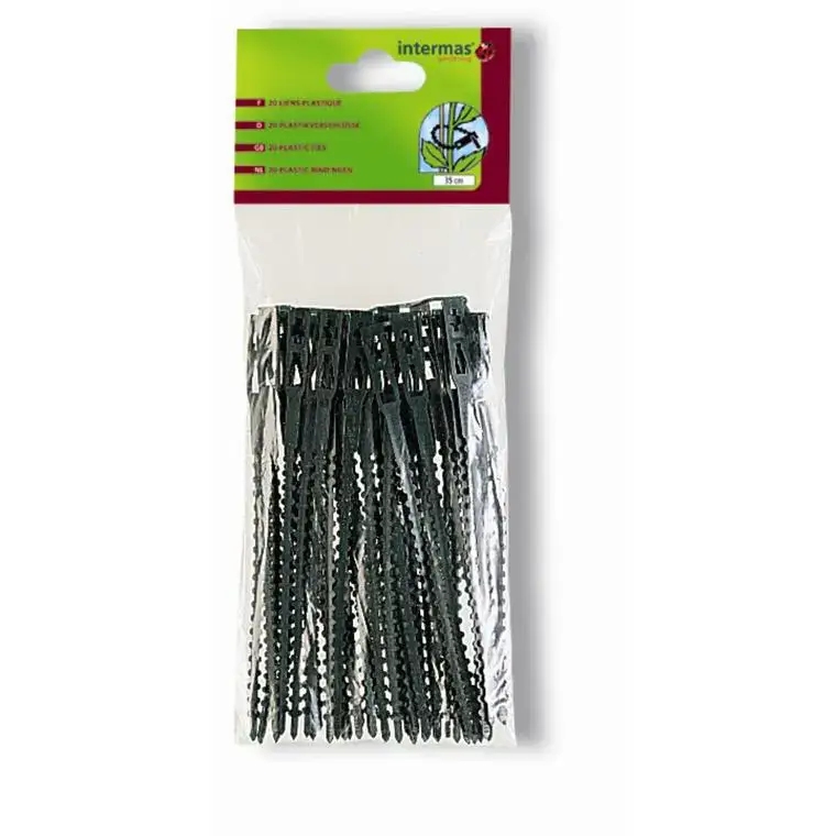 Réduction Lien plastique coloris vert 17 cm