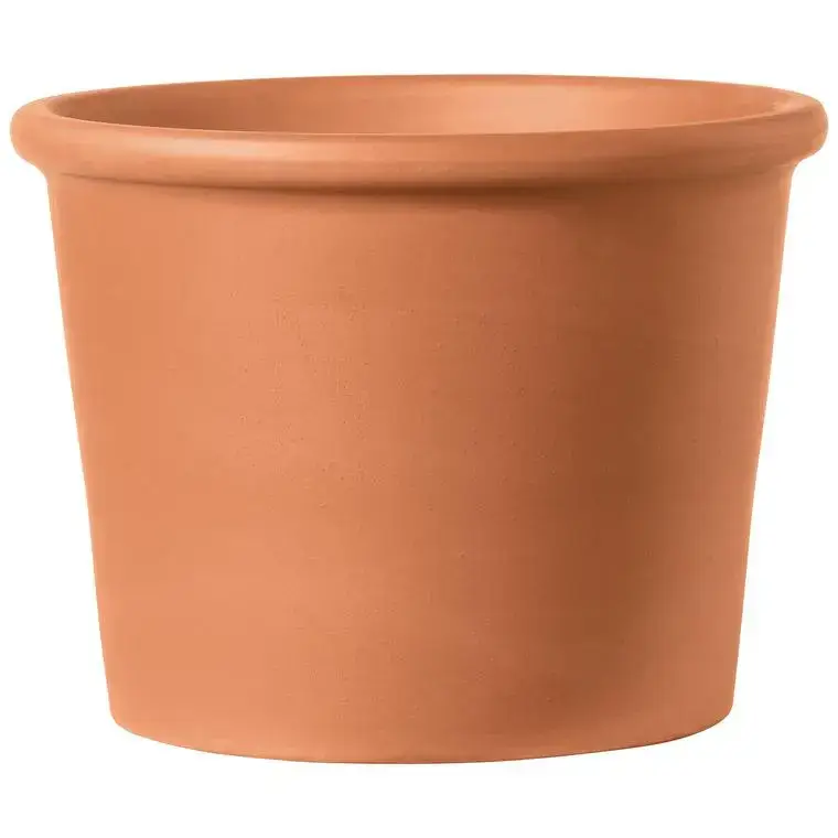 Vase cylindrique en terre cuite 7.7L Remise