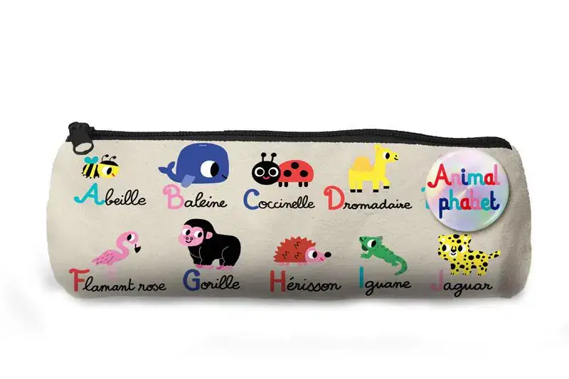 Commander Vite Trousse animalphabet multicolore Editions Cartes D’art – 23 cm