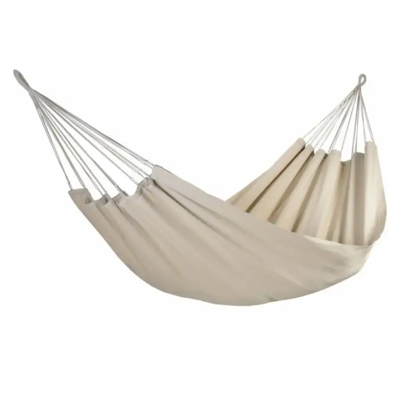 Hamac coloris taupe en polypropylène Jobek Hamac Kocon – 300 x 140 cm Pas Cher