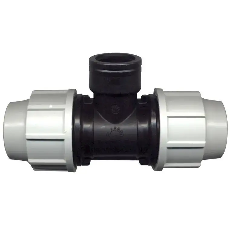 Raccord de compression avec té taraude Plasson 20 x 27 x Ø 25 mm Petit Prix