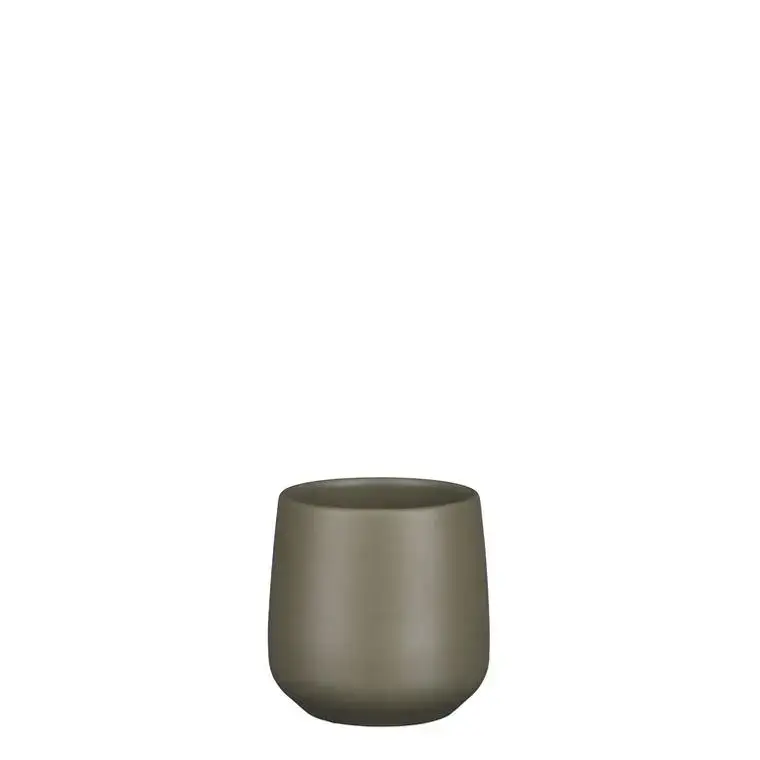 Cache-pot en céramique vert Mica Décorations Amber – Ø 8 cm Quantité Limitée