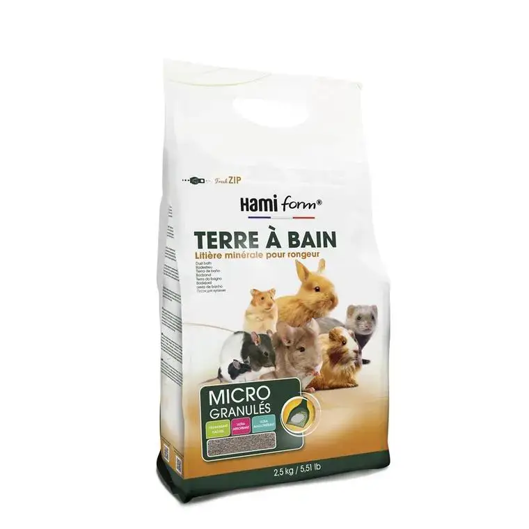 Nouveauté Terre à bain chinchillas Hamiform 2.5kg