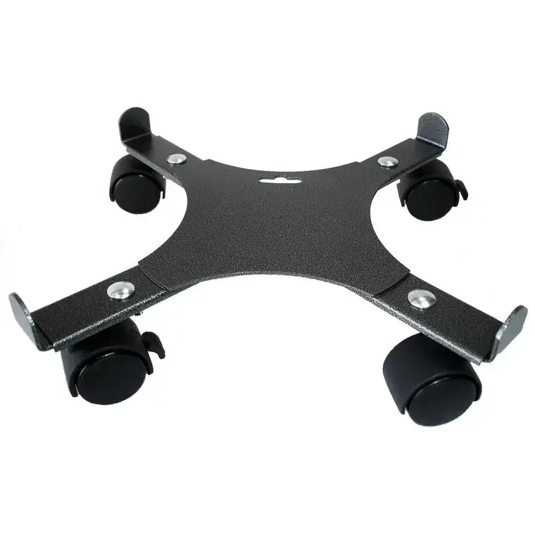 Support 4 roulettes extensible gris martelé 34 à 51 cm Commander Maintenant