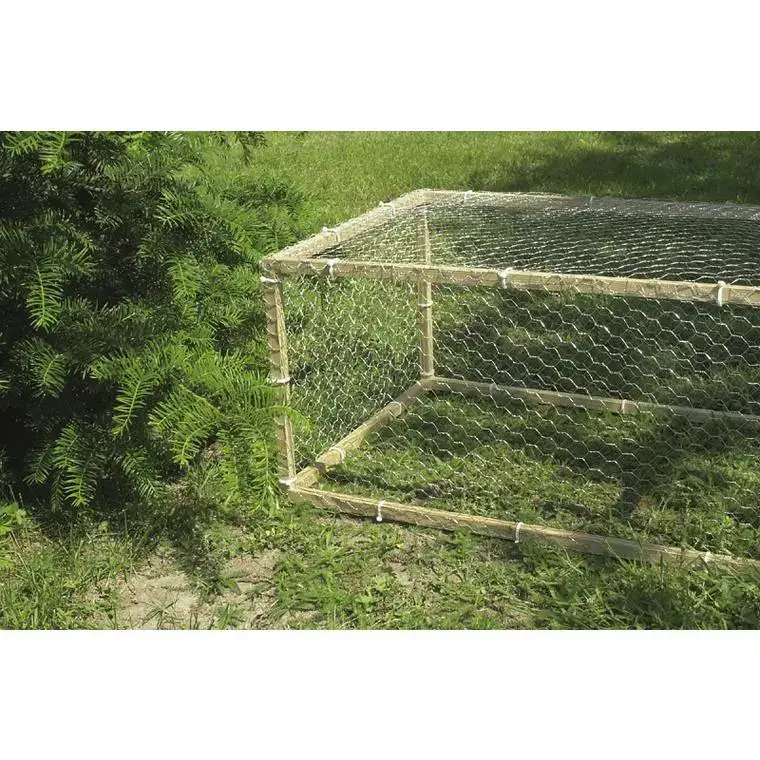 Maille hexagonale triple torsion Galvanex, 4,1 cm, en métal, 1000 X 100 cm Promotion Saisonnière