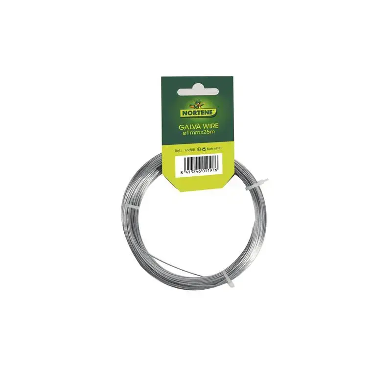 Jusqu&rsquo;à Épuisement Des Stocks Fil en métal galvanisé, 25 m X Ø 1 mm