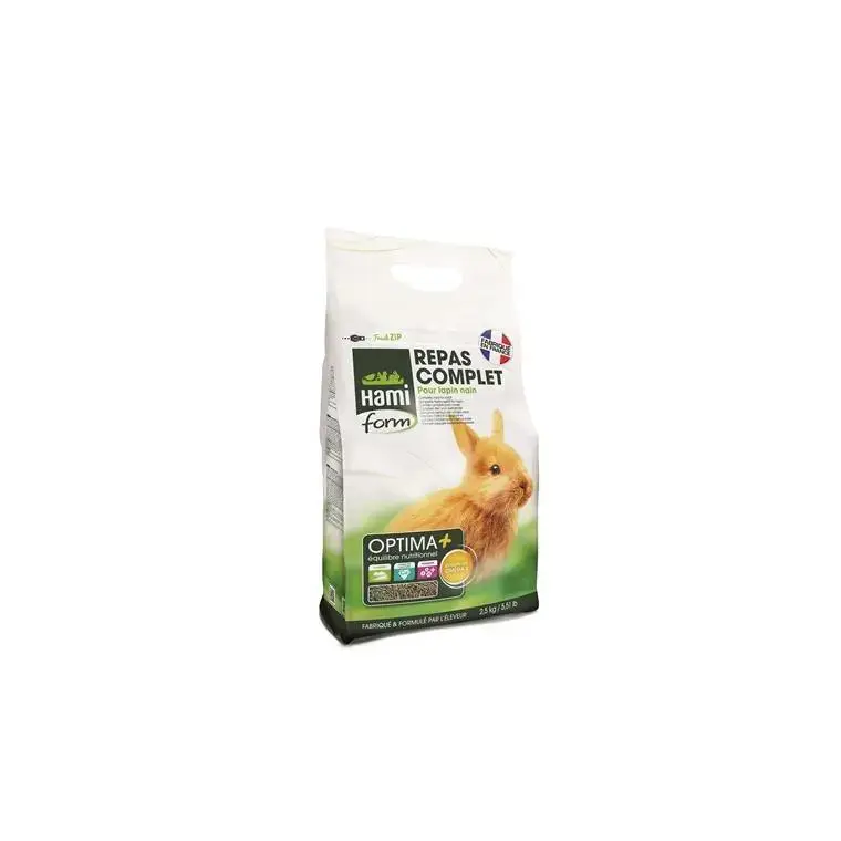 Soldes Repas premium lapin nain Hamiform 2.5kg