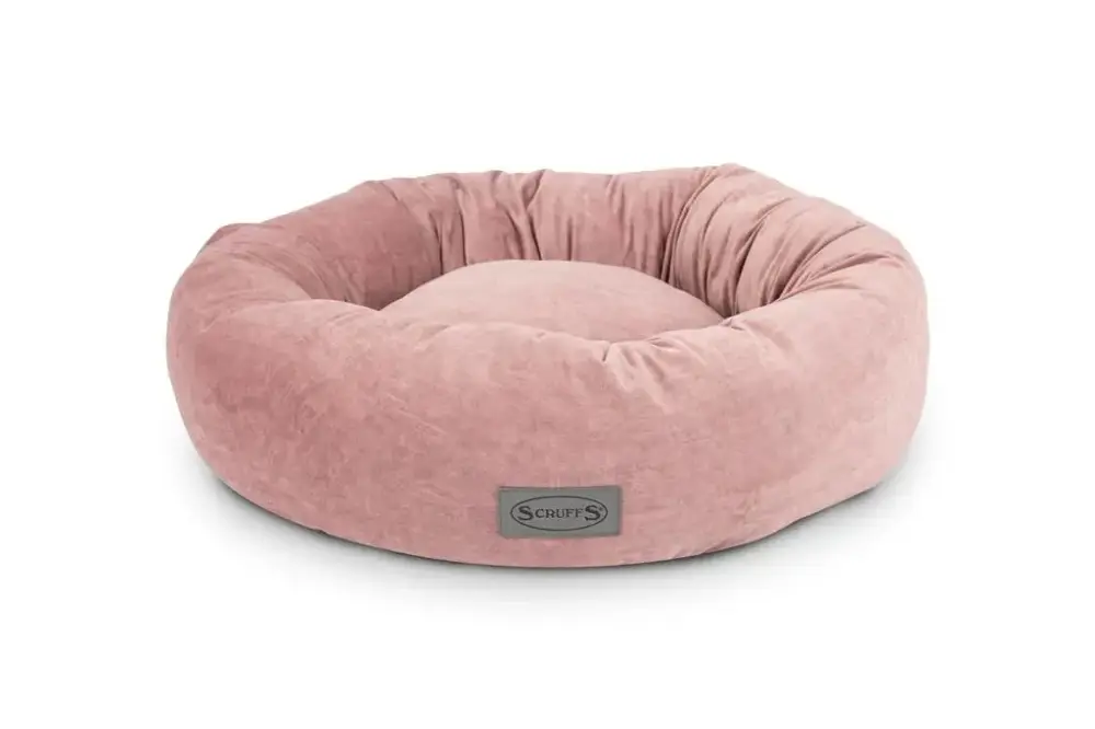 Corbeille pour chien coloris rose Scruffs Oslo Donut – Taille 2XL Vente Directe
