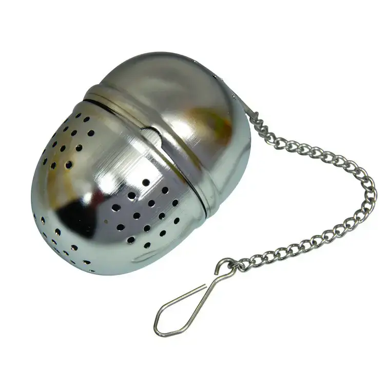 Expédié Aujourd&rsquo;hui Boule à thé coloris argent en inox Ah Table